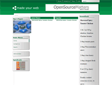 Tablet Screenshot of makeindianfood.com